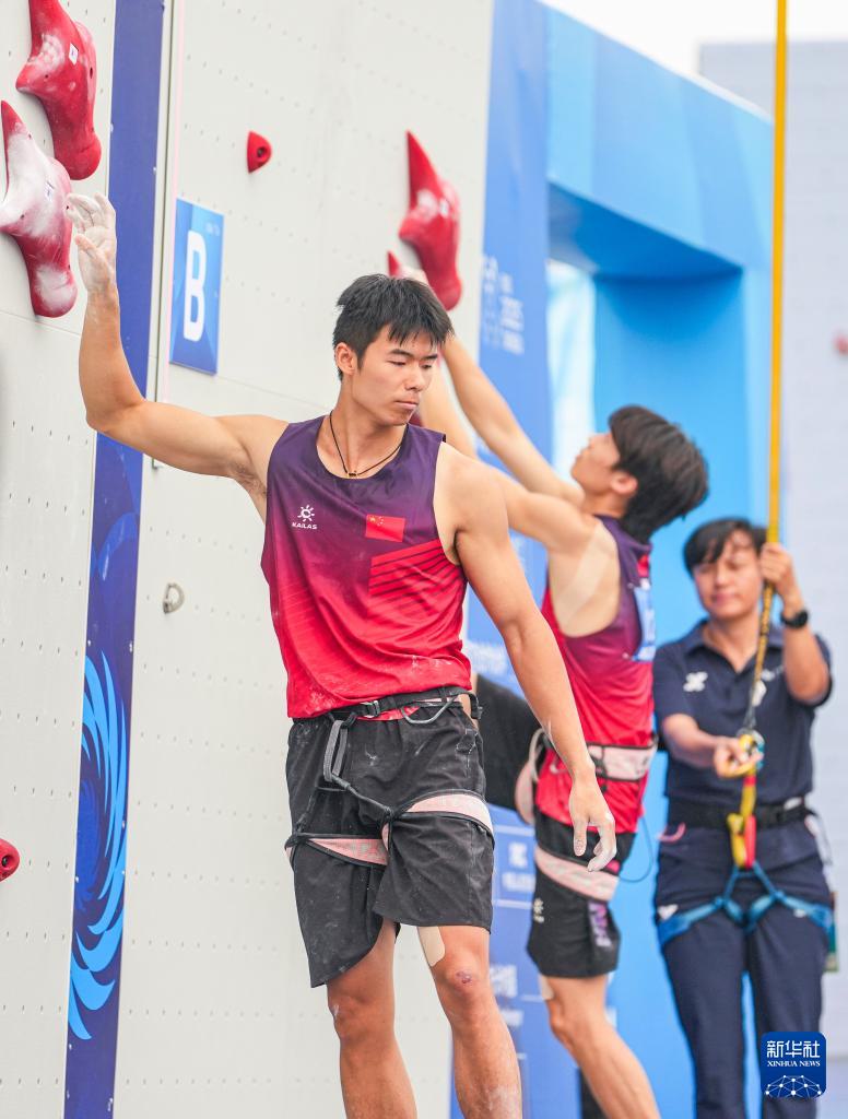 在男子速度
